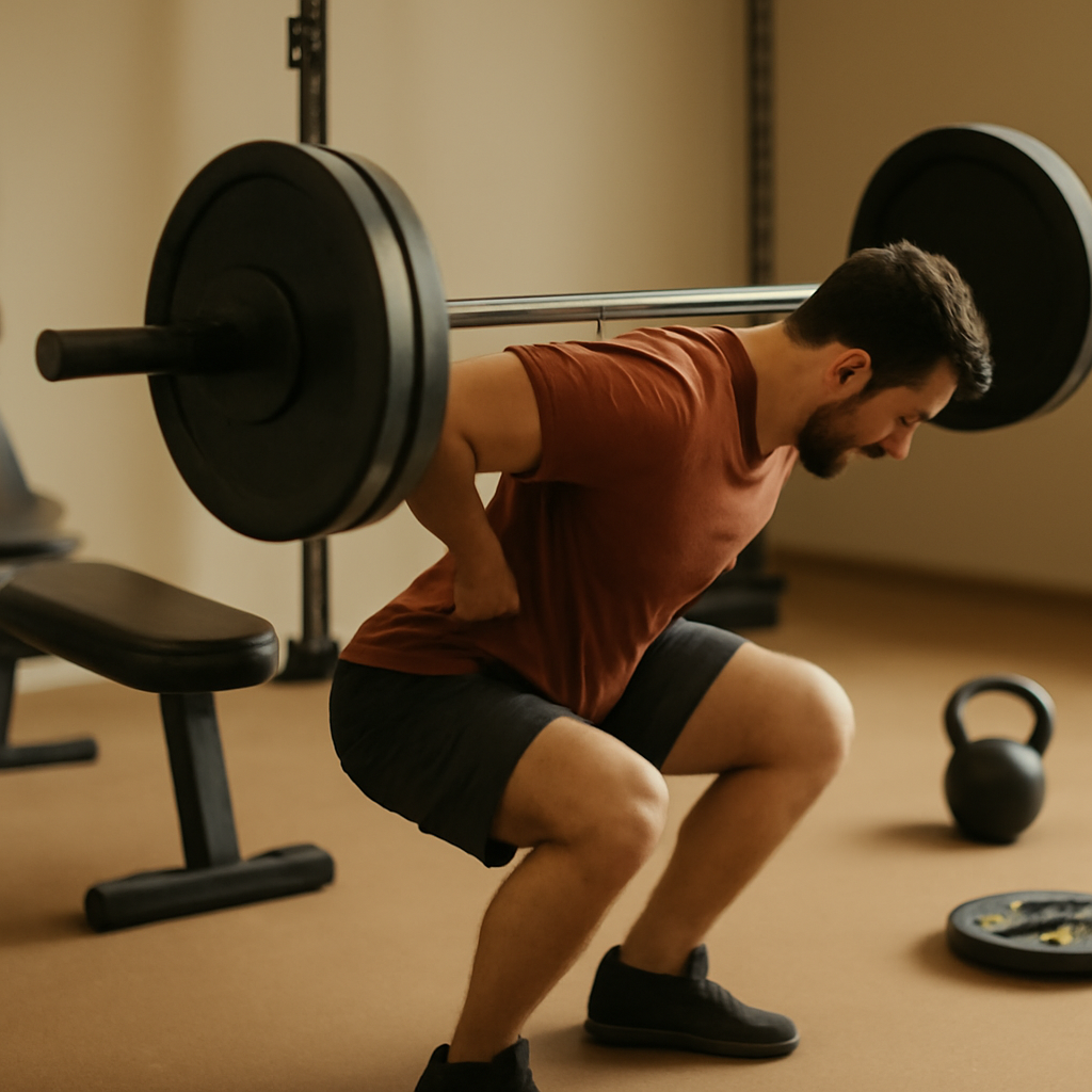 Боль в спине при приседаниях: диагностика и коррекция за 5 минут